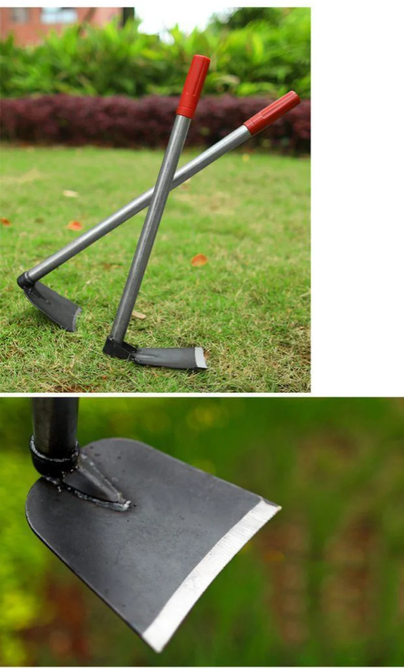 multifunctional steel garden hoe weeding and digging tool