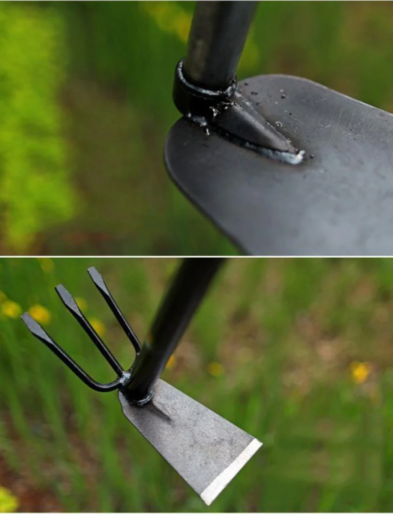 multifunctional steel garden hoe weeding and digging tool