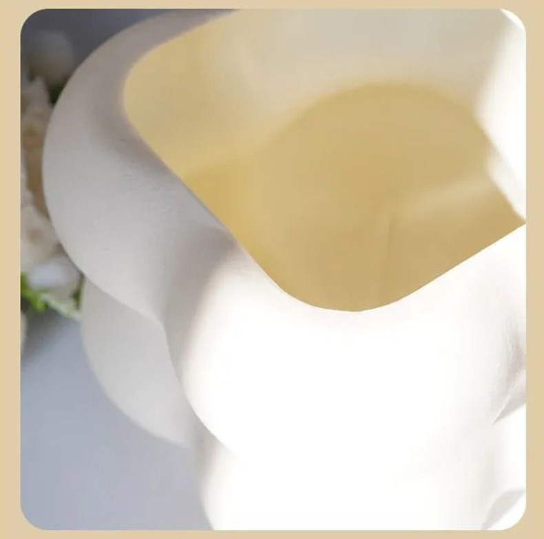 nordic minimalist cloud shaped ceramic planter for modern home decor