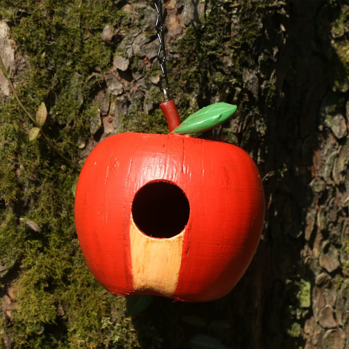 charming garden birdhouse ornaments for outdoor tree decoration