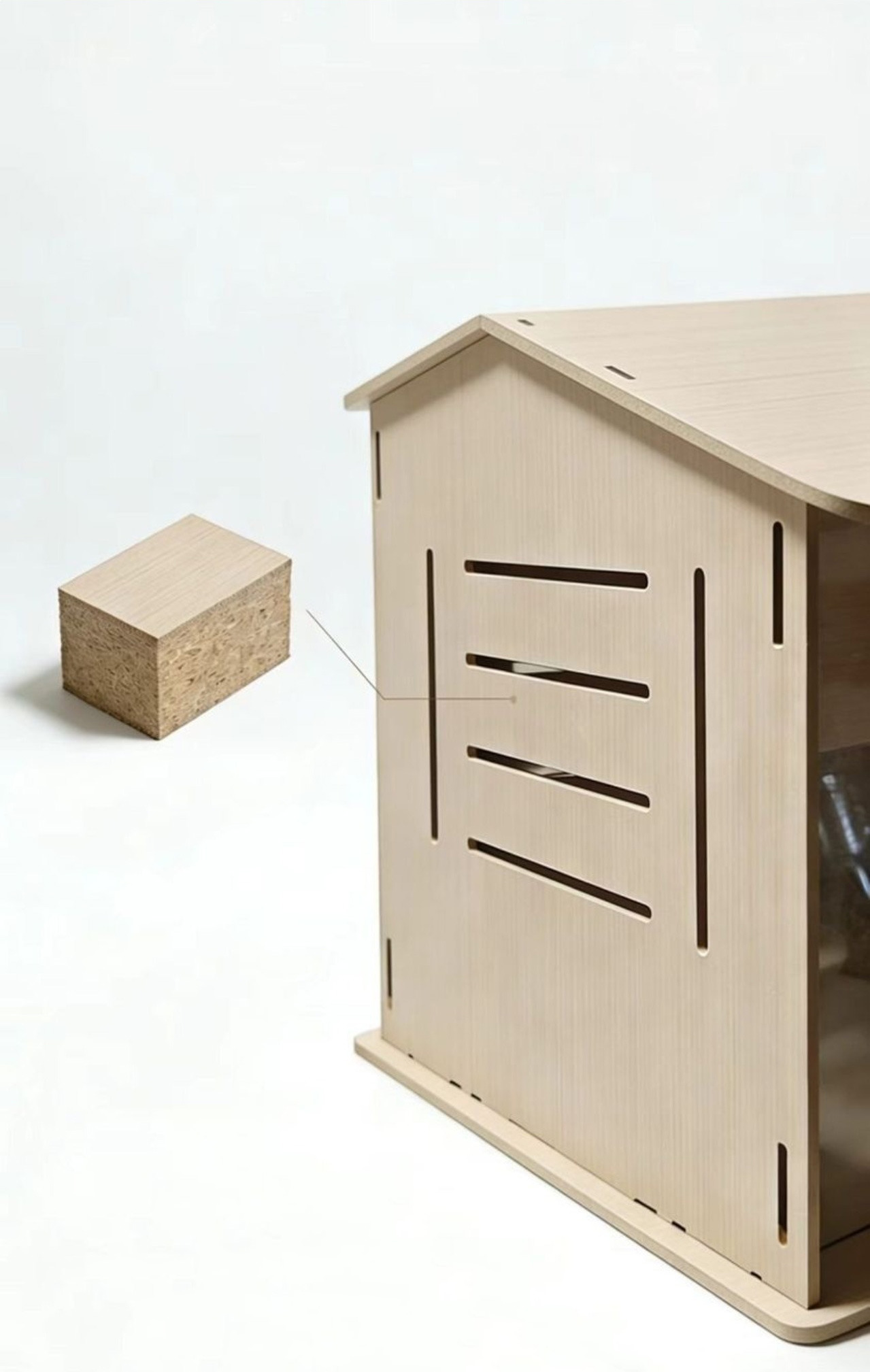 deluxe wooden hamster & quail brooder cozy pet habitat
