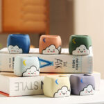 Cartoon Ceramic Succulent Planter Pot - Breathable Decor