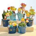 Little Prince Succulent Planters Resin Pots