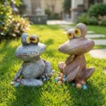 Weather - Resistant Frog Figurines for and Patio Decor