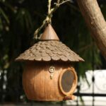 Garden Birdhouse Ornaments for Outdoor Tree Decoration