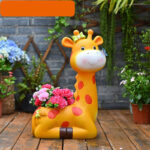 SKU Cartoon Giraffe Planter Decor 03 150x150
