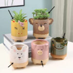 SKU Hand Painted Mushroom Pot 05 150x150