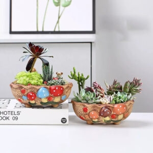 Mushroom Platter Pot Duo Set