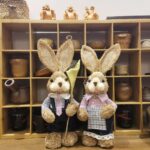 SKU Handwoven Straw Rabbit Decor 08 150x150