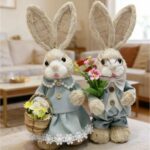 SKU Handwoven Straw Rabbit Decor 14 150x150