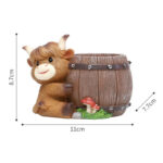 SKU Highland Cow Succulent Planter 02 150x150