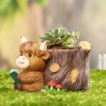 SKU Highland Cow Succulent Planter 05 150x150