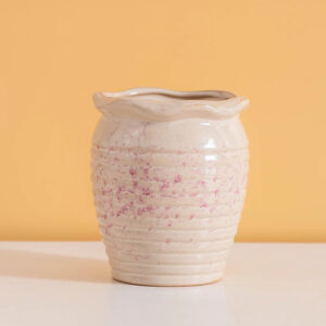 Ribbed Wavy Rim Pot
