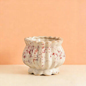 Petal Fluted Succulent Pot