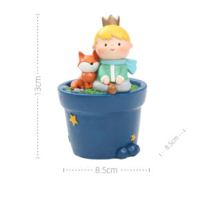 Little Prince Planting Green Succulent Pot
