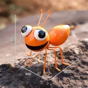 Orange Crawling Ant Decor