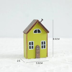 Green Wooden Fairy House