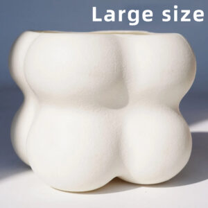 Large White Cloud Planter 5.5in