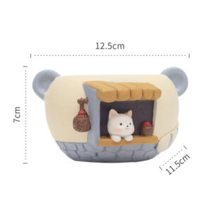 Cute Cat Bistro Planter