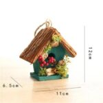 SKU Rustic Wooden Birdhouse Garden Decor 09 150x150