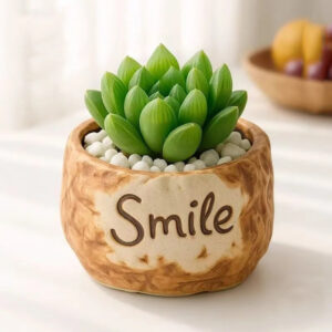 Ruby Glow Succulent Garden Pot
