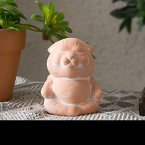Terracotta Meditating Tiger