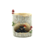 SKU Tree Stump Animal Planter 02 150x150