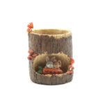 SKU Tree Stump Animal Planter 03 150x150