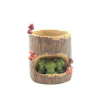 SKU Tree Stump Animal Planter 04 150x150