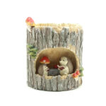 SKU Tree Stump Animal Planter 05 150x150