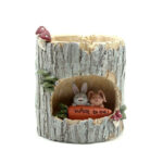 SKU Tree Stump Animal Planter 07 150x150