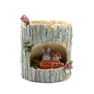 Large Rabbit Picnic Succulent Planter