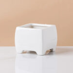 SKU White Ceramic Succulent Pots 09 150x150
