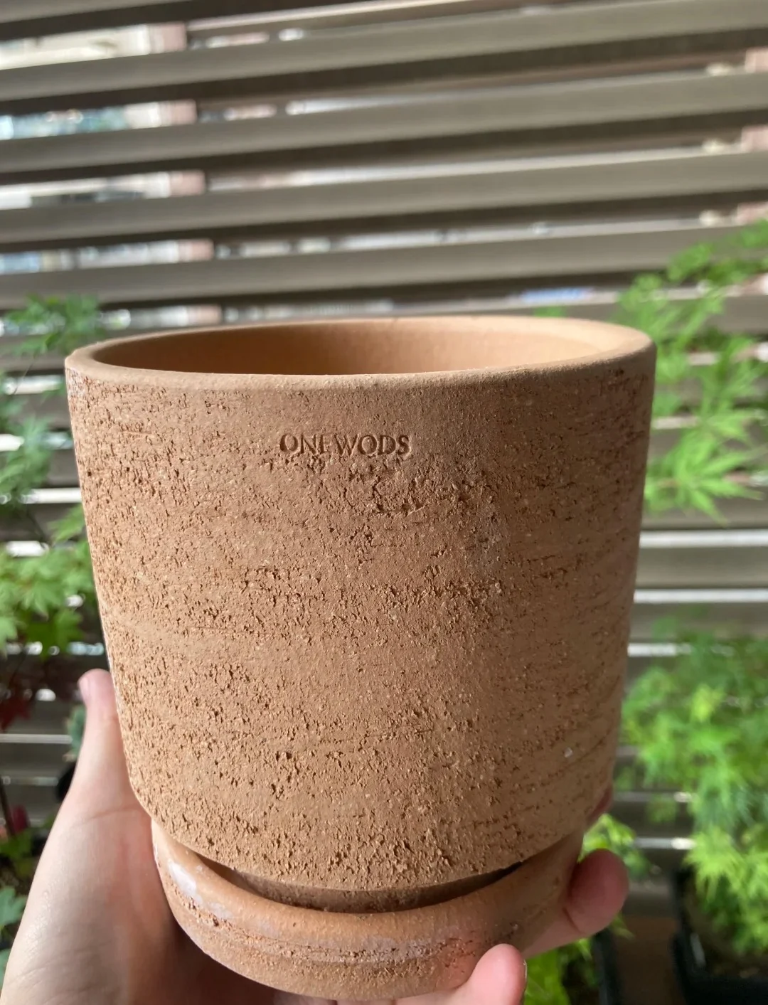 Main Textured Terracotta Planter 02