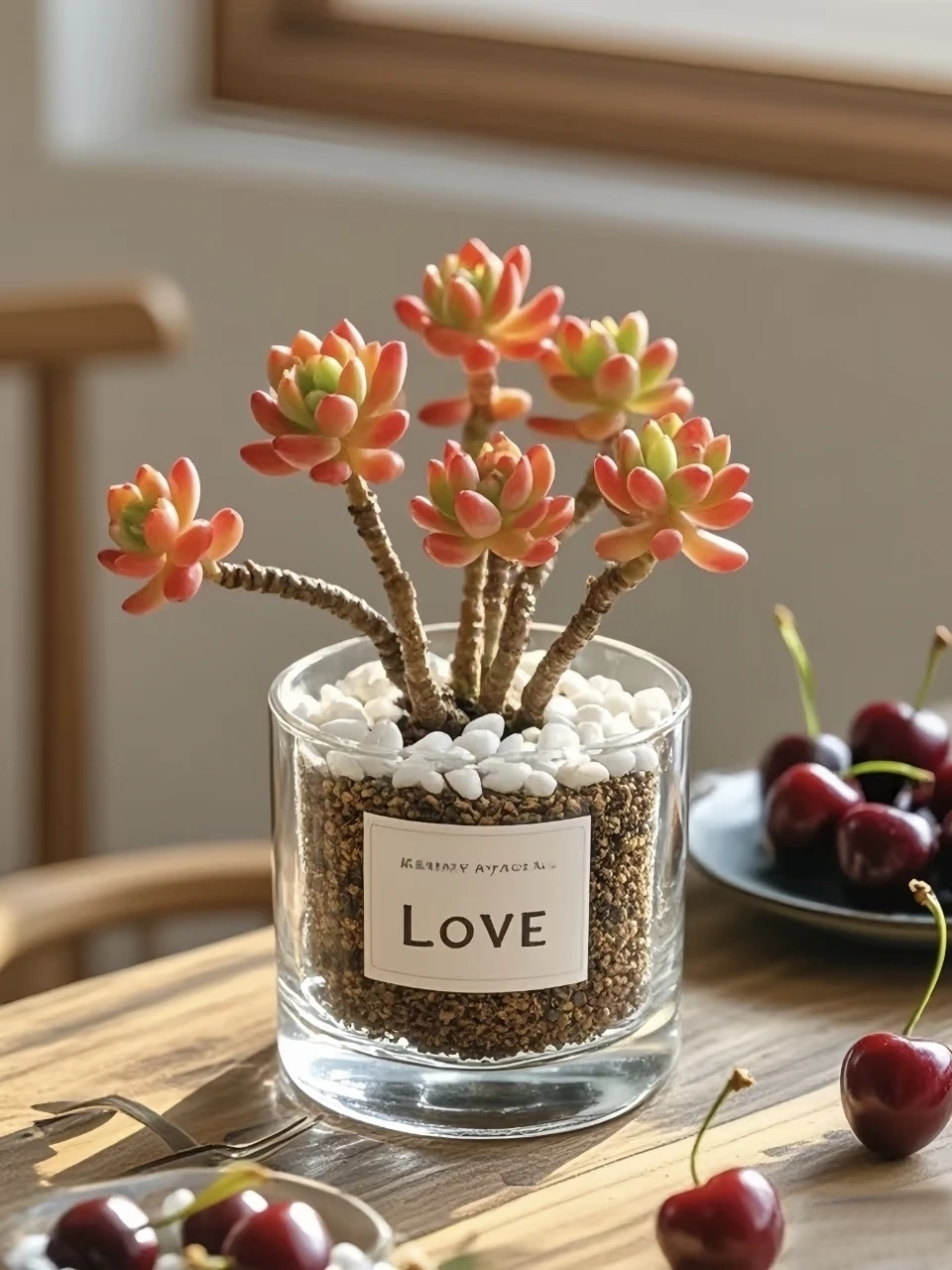 Main Woven Basket Succulent Arrangement 02