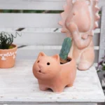 Cat Terracotta Planter