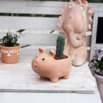 Rabbit Terracotta Planter