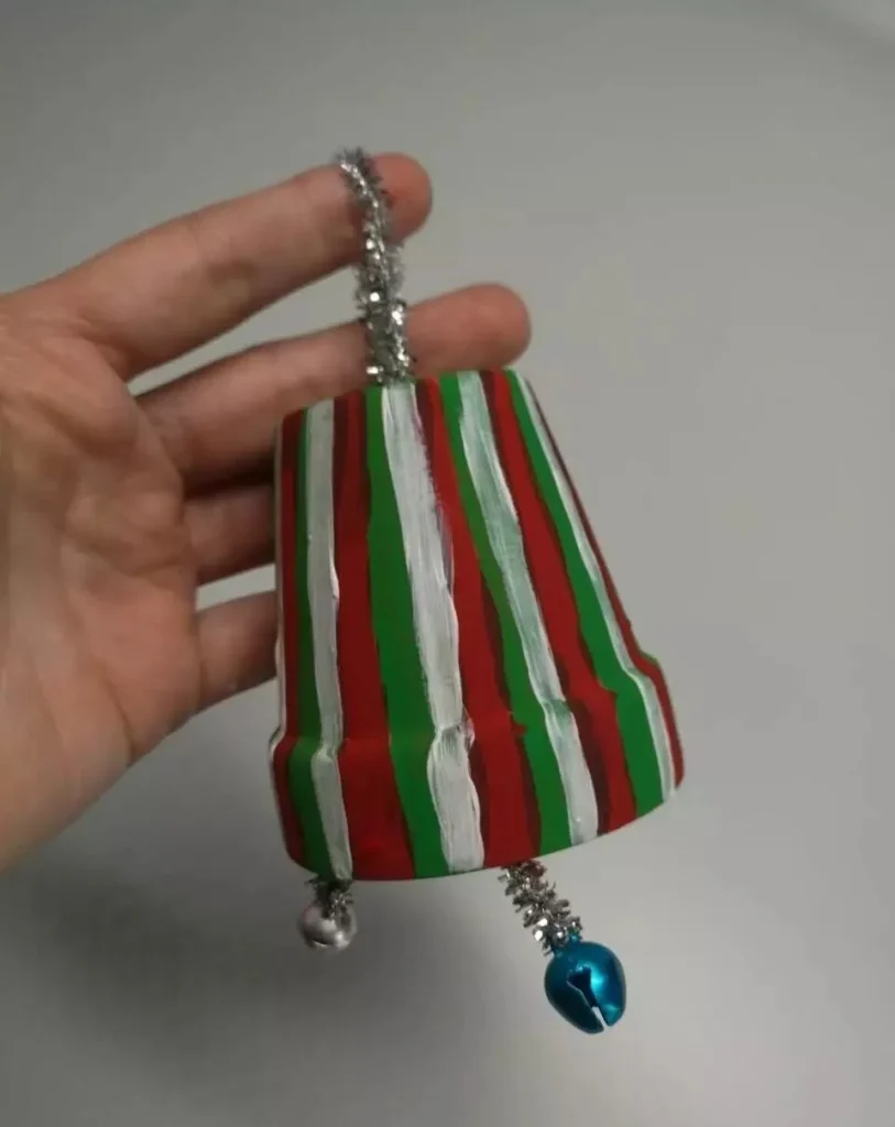 diy terracotta pot christmas ornaments: easy holiday crafts
