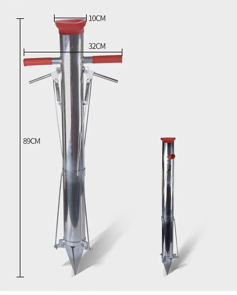 Dimensions of the stainless steel manual seedling transplanter