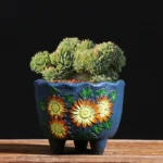 SKU Blue Ceramic Planter 03 150x150