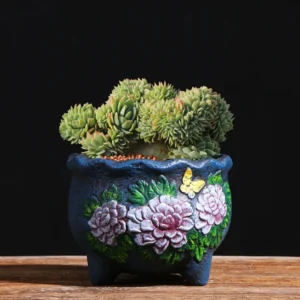Round Camellia Planter