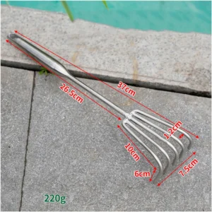 5-Tine Long Handle Hand Rake