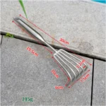 5-Tine Short Handle Hand Rake