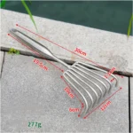 7-Tine Short Handle Hand Rake