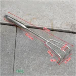 3-Tine Long Handle Hand Rake