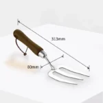 Wood Handle Hand Fork